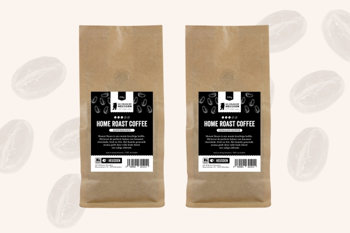 Eigen koffie van AD Delhaize Heusden